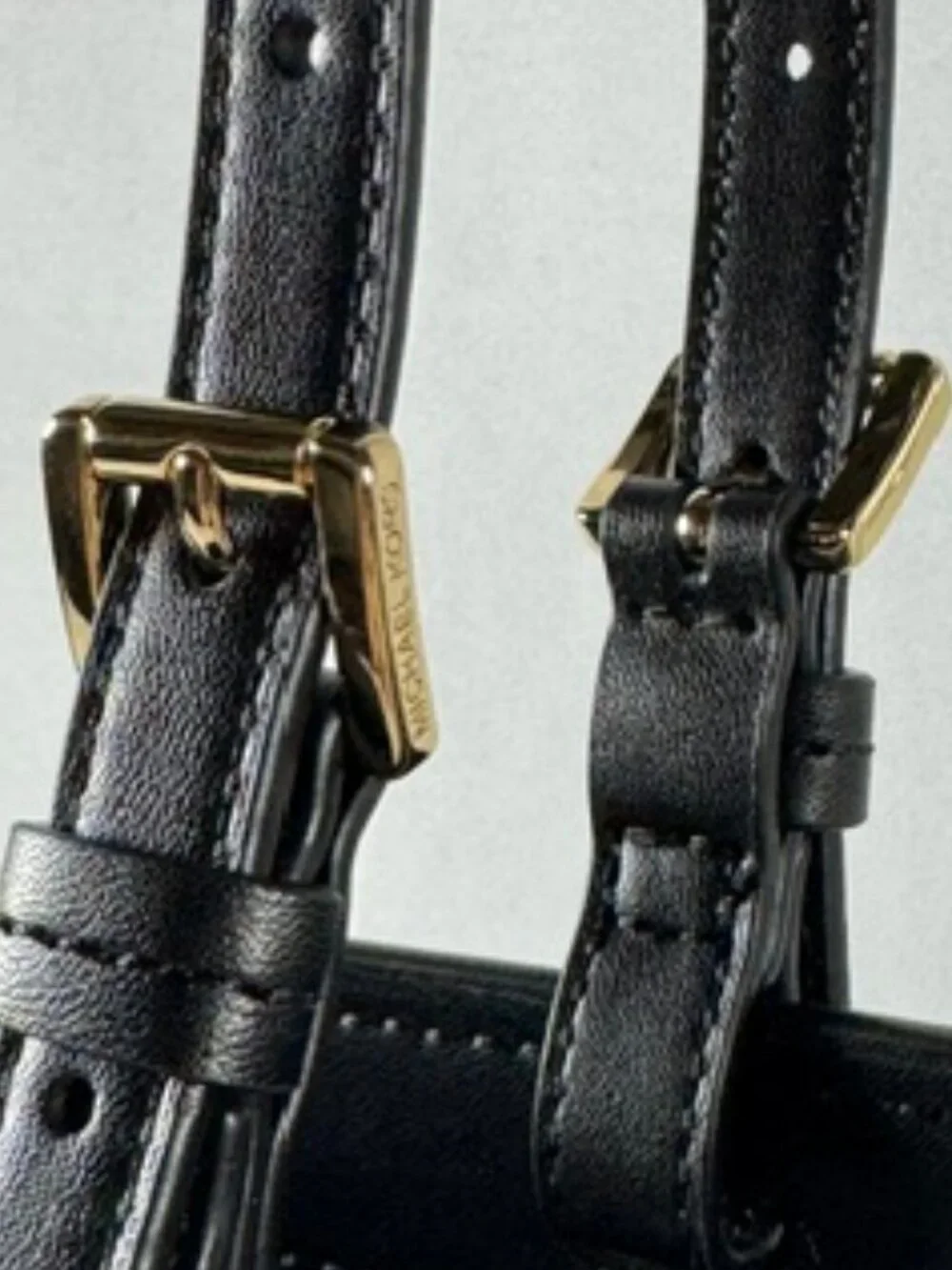 NEW Michael Kors Jet Set Medium Logo Pocket Tote, Black Signature Canvas NWT